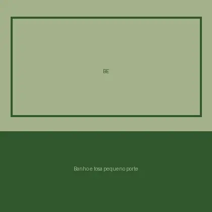 Banho e tosa pequeno porte