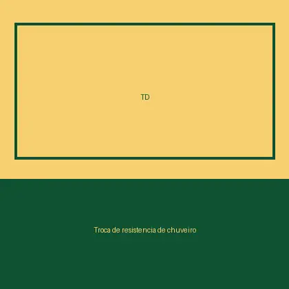 Troca de resistência de chuveiro